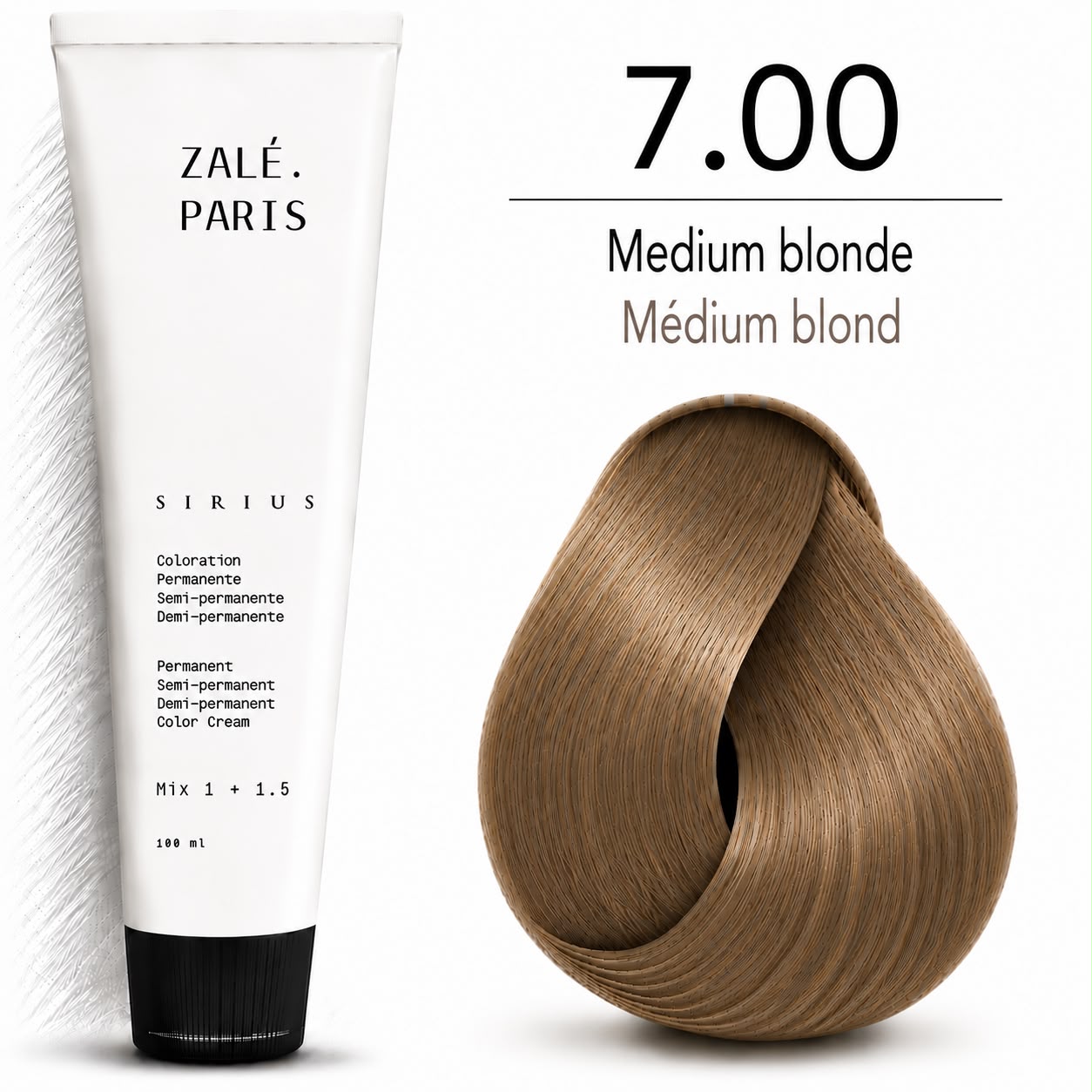 Color Cream 7.0 Medium Blonde - 100ml