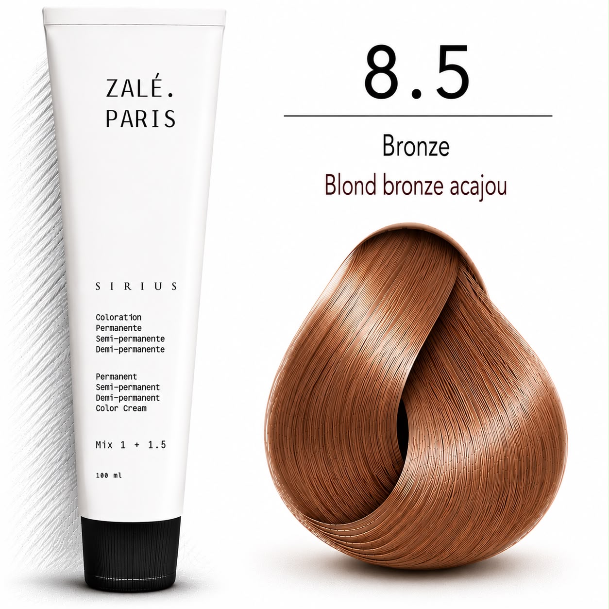 Color Cream 8.5 Bronze - 100 ML
