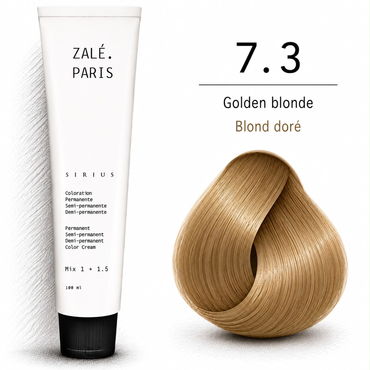 Color Cream 7.3 Darkest Golden Blonde - 100 ML