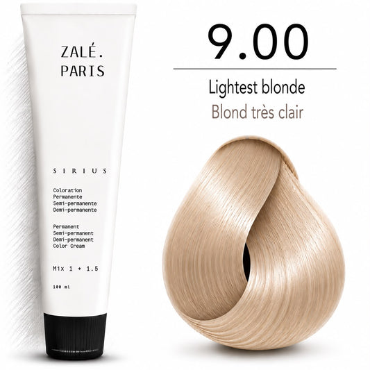 Color Cream 9.00 Lightest Blonde - 100 ML