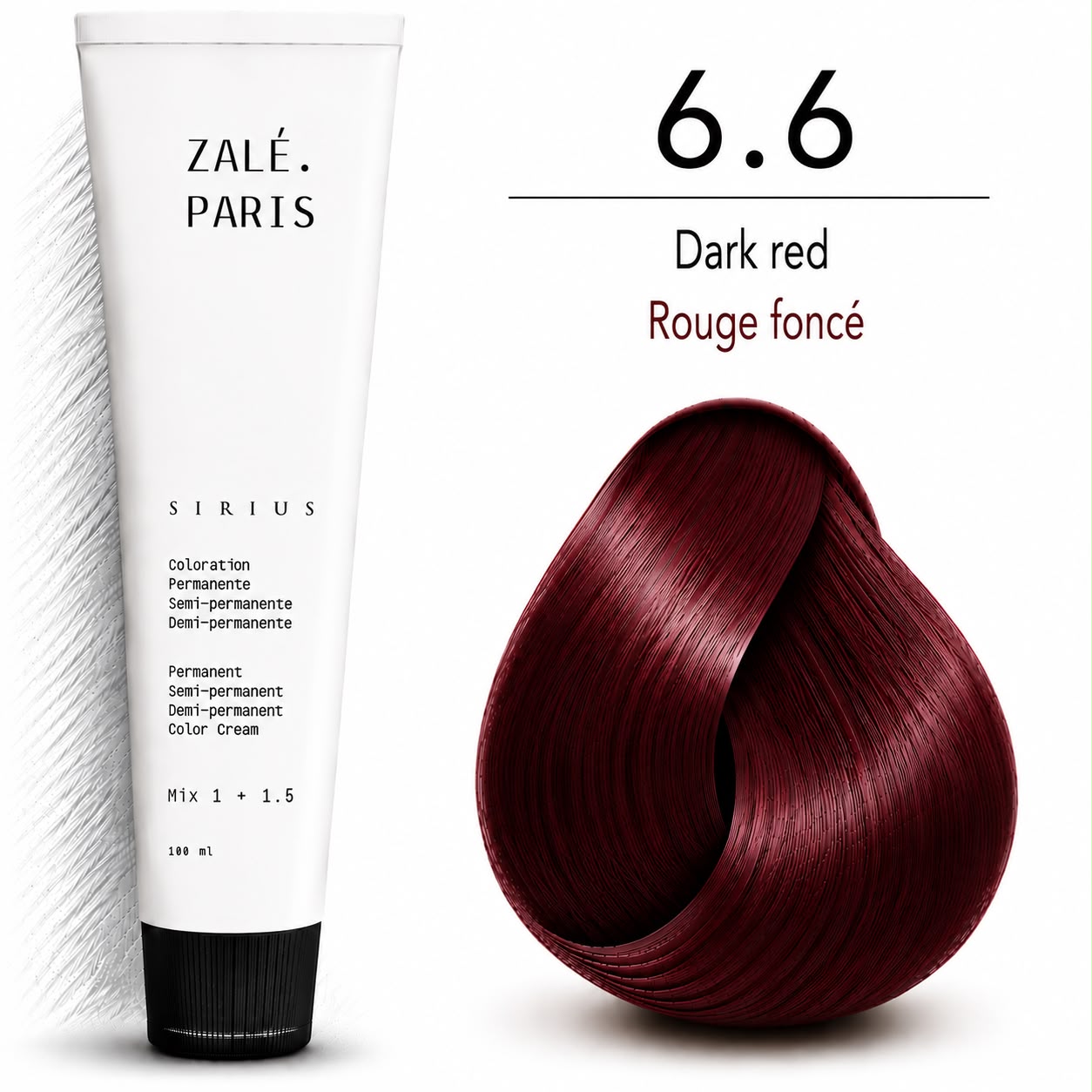 Color Cream 6.6 Dark Red - 100 ML