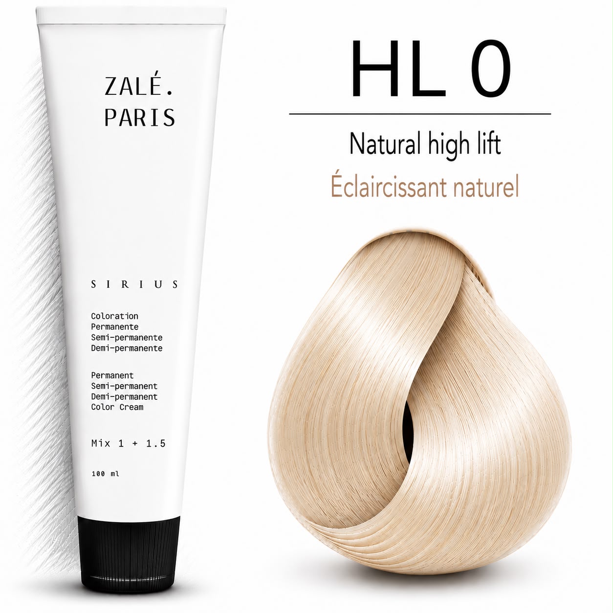 Color Cream HL 0 Natural High Lift - 100 ML