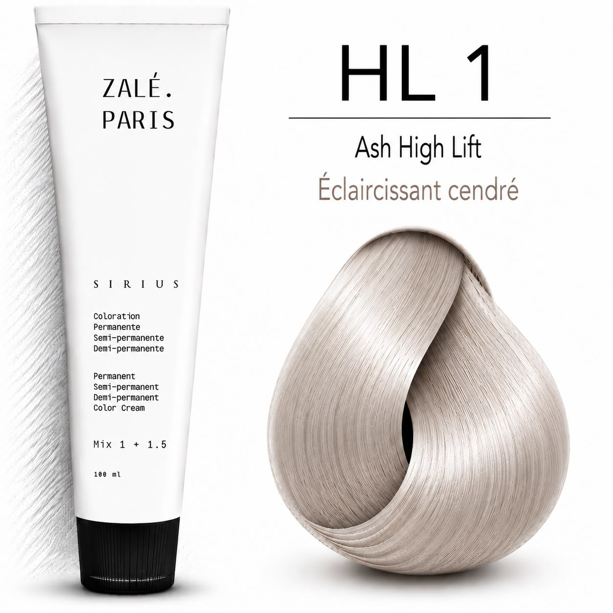 Color Cream HL 1 Ash High Lift - 100 ML
